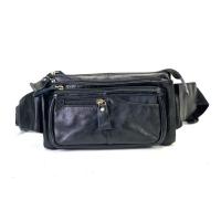 ราคา Chinatown Leather กระเป๋า ผู้ชาย หนังวัวแท้ คาดเอว สะพายหน้าอก ซิปสั้น สีน้ำตาล สีแทน สีดำ (10778128548)