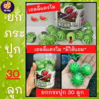 ราคา เยลลี่แตงโม ยกกระปุก 30 ลูก เยลลลี่มีใส้ เยลลี่ใส้แยม เยลลี่ ขนมเด็ก เยลลี่ลูกตา เยลลี่ไข่ดาว เยลลี่ลูกบอล เยลลี่ลูกพีช ขนมเยลลี่ (10492454451)