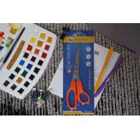ราคา กรรไกร กรรไกรตัดกระดาษ กรรไกรด้ามสีส้ม หลายขนาด 6 นิ้ว 7 นิ้ว 8 นิ้ว 9 นิ้ว Scissors (7614986964)