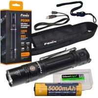 ราคา Fenix Fenix PD36R 1600 Lumen USB Rechargeable LEDFlashlight with EdisonBright Charging Cable Carry case Bundle (20427417145)