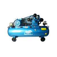 ราคา Global House BISON ปั๊มลมสายพาน 2 HP ขนาด 120 ลิตร รุ่น TA65 120 รับประกันของเเท้ (18164465456)