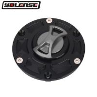 ราคา สำหรับ KAWASAKI NINJA 250 300 Z250 Z300 NINJA250 NINJA300 EX250 EX300 Motorcycle Fuel Oil Tank Cap Cover Decorate Guard Protector (16136862647)