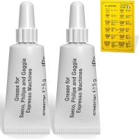 ราคา Gladwise Espresso Machine Grease 2 PACK Coffee oil 5g Tube for all Saeco Phillips and Gaggia Expresso Machines HD8869 Maintenance Kit for Cleaning and Lubricant (19090708023)