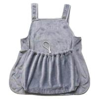 ราคา Cat Apron Carrier Pet Sling Carrier Bag Arctic Fleece Pet Carrier Apron Hands Free Shoulder Carry Soft Breathable Pet Apron for Indoors Outdoors qualified (17887361011)