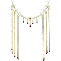 ราคา สร้อย คาดหน้า ผาก YOCKY หวาน Retro Headdress จี้ Water Drop Rhinestone อุปกรณ์เสริมผมงานแต่งงานเครื่องประดับหน้าผากเจ้าสาว Tiara หน้าผาก Chain คิ้ว Drop Headband (16902867639)