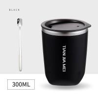 ราคา ถ้วยพร้อมช้อนเย็นแก้วกาแฟถ้วยชานมแก้วเดินทางสูญญากาศของขวัญสแตนเลส (18057650335)