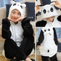 ราคา ชุดหมีแพนด้า Kigurumi รูปสัตว์ชุดหมีชุดนอนผ้าสักหลาดลายกบโตโตโตโร่สำหรับผู้หญิงและผู้ชาย (20219644989)