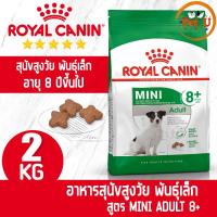 ราคา Royal Canin MINI ADULT 8 2kg อาหารเม็ด สำหรับสุนัขสูงวัย พันธุ์เล็ก อายุ 8 ปีขึ้นไป นน โตเต็มวัยต่ำกว่า 10 กก (17059689667)