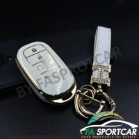 ราคา กรอบกุญแจรถยนต์ TPU ALL NEW HONDA 2022 Jazz Civic Accord CITY CRV HRV ปลอกกุญแจ เคสกุญแจรถ (19900871879)