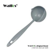 ราคา WALFOS ช้อนตักซุปด้ามจับยาว 2 in 1 สำหรับทำอาหาร (15613852585)