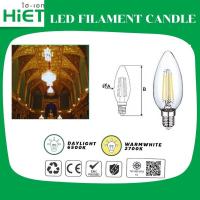 ราคา HIET หลอดไฟ LED FILAMENT CANDLE ขั้ว E14 ต่อไฟ 100 240V (15362351888)