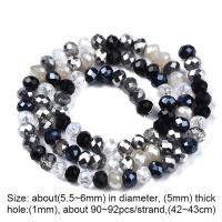 ราคา Beebeecraft 1 Strands Faceted Electroplate Glass Rondelle Beads Pearl Luster Plated Tiny Loose Spacer Beads for Craft Jewelry Necklace Bracelet Making (16617949184)