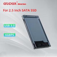 ราคา GUDGA เคส SSD สำหรับ2 5นิ้ว SATA เอสเอสดีใส HDD เคส SATA III เพื่อ USB 3 0 SSD ฮาร์ดดิสก์การสนับสนุนการล้อมรอบเอ็กซ์เทอร์นัลฮาร์ดดิสก์มือถือ6TB (18193203596)