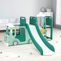 ราคา Np Toys สไลเดอร์เด็ก 3in1 สไลเดอร์ชิงช้ารถบัส สไลเดอร์ ชิงช้า No 6039 (8972649312)