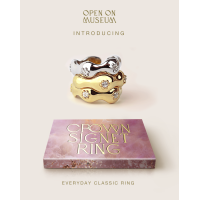 ราคา Crown Signet Ring Open on Museum แหวนเงินแท้ (15157219945)