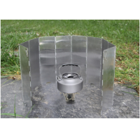 ราคา แผ่นบังลม แผ่นบังเตา กันลมเตาแก๊ส อลูมิเนียม พับได้ (11557923569)