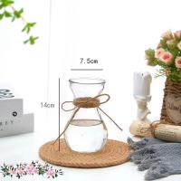 ราคา L หลายแบบ แจกันแก้วใส เชือกป่าน แจกันดอกไม้แบบแก้ว แจกันขวดแก้ว แจกันใส BG189 BG190 BG191 BG192 BG187 (10325476382)