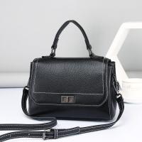 ราคา Dreamwise กระเป๋าสะพายข้างสำหรับผู้หญิงกระเป๋าถือแฟชั่นหนังแท้ล็อคได้กับทุกชุดกระเป๋าสะพายหนังวัวสำหรับผู้หญิง (14451276062)