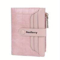 ราคา Baellerry กระเป๋าสตางค์แบรนด์ผู้หญิง 2023 กระเป๋าสตางค์สั้นผู้หญิงใหม่หัวเข็มขัดหนังขัดกระเป๋าเงินเหรียญมินิกระเป๋าสตางค์หญิง Carteras (20495760986)