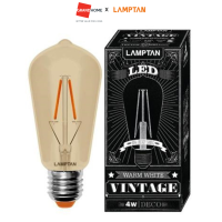 ราคา หลอดไฟวินเทจ LAMPTAN รุ่น DECO LED 4W ขั้ว E27 Vintage หลอดไฟ (20474398553)