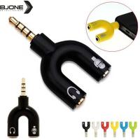 ราคา 3 5mm Audio Splitter Cable for Computer Jack 3 5mm 1 Male to 2 Female Mic Y Splitter AUX Cable Headset Splitter Adapter 2 Way U (10509535813)