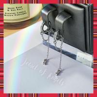 ราคา พร้อมส่ง ต่างหูห่วงเล็ก เพชรเงินแท้แต่งตุ้งติ้งเพชร S925 ต่างหูเงินแท้ สีเงินSilver925 ต่างหูผู้หญิง ต่างหูเงินแฟชั่น (11721799545)