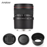 ราคา Andoer 85มม F1 8 Medium Telephoto กล้องเลนส์รูรับแสงขนาดใหญ่กรอบเลนส์โฟกัสสำหรับ Sony A7 A7II A7III A7R A7RII A7RIII A7SII A9 A6400 A6500 A6300 A6000 กล้อง E Mount A5100 (16530754263)