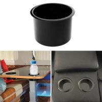 ราคา BEAUTYBIGBANG ที่วางแก้วในรถยนต์ที่วางแก้วน้ำสีดำพลาสติกแบบฝังสำหรับรถบ้านเรือรถพ่วง (12155815543)