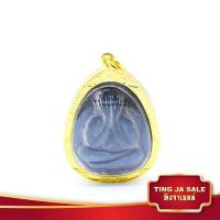 ราคา จี้พระ จี้พระหุ้มทองไม่ลอกไม่ดำ จี้พระปิดตา เนื้อผงใบลาน หลังยันต์ตรี เลี่ยมกรอบทองไมครอน เหมือนจริง ทองโคลนนิ่ง (585928829)