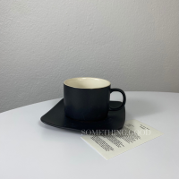 ราคา ชุดแก้วกาแฟพร้อมจานรอง ชุดกาแฟ แก้วกาแฟมีจานรอง ชุดกาแฟมินิมอล มีให้เลือก 2 สี (19516662245)
