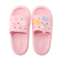 ราคา รองเท้าแตะ แบบสวม Sanrio แท้ รองเท้าแตะหญิง โฟมEVA รองเท้าใส่ในบ้าน น่ารัก นิ่ม ลายการ์ตูน Kuromi Cinnamoroll My Melody (17136736699)