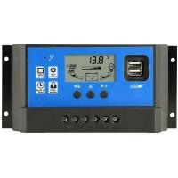 ราคา PowMr MPPT 60A 50A 40A 30A LCD Solar Charge Controller 12V 24V 36V 48V Auto Solar Panel Battery Charge Regulator for Max 190V (10324395938)