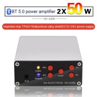 ราคา บอร์ด12 24V เครื่องขยายเสียงโฮมเธียเตอร์ XH A306บลูทูธ5 0 TPA3116สเตอริโอเครื่องขยายเสียงเครื่องเสียงดิจิตอลแอมป์ (18861159291)
