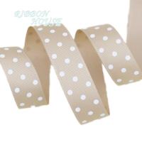 ราคา 10หลา ล็อต 25มิลลิเมตรการ์ตูนลายจุดพิมพ์ Grosgrain ริบบิ้นชุดริบบิ้น (16473883344)