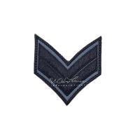 ราคา ชั้นยศ พื้นเทา ปักดำ เครื่องหมายยศทหาร อาร์มยศทหาร สิบตรี สิบโท สิบเอก จ่าสิบตรี จ่าสิบโท จ่าสิบเอก (16905413153)