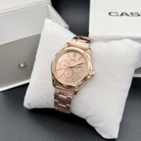 ราคา DD Watchนาฬิกาข้อมือผู้หญิง นาฬิกาข้อมือแฟชั่น นาฬิกาคาสิโอCasioหน้าปัด เรียบหรู สวยดูดีกันน้ำได้ สายเลส หน้าปัดสีชมพู สวมใส่ง่าย (18783808827)