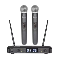 ราคา CLEARSOUND CS 500 ไมค์ลอย มือถือคู่ ย่าน UHF คลื่นความถี่ 748 3 757 7 MHZ รับประกันศูนย์ไทย (13642205058)