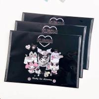 ราคา ฅ ω ฅ Sanrio Cute Kuromi Melody PVC File Bag Girl Heart Student Cartoon Paper Storage Bag A4 Folder Stationery Anime Accessories (18067555999)