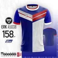 ราคา Eureka เสื้อกีฬาคอกลม เสื้อกีฬา ERK A5038 เนื้อผ้าเป็นผ้าโพลีเอสเตอร์ และพิมพ์ระบบดิจิตอล ซับบลิเมชั่น (20274717042)