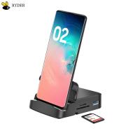 ราคา 8 In 1 Hub Docking Station ขาตั้งโทรศัพท์มือถือฐาน Type C ถึง Hdtv Usb Expansion Dock Power Charger Kit สำหรับโทรศัพท์แล็ปท็อป (15709207177)