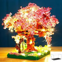 ราคา Sakura Tree House Building Blocks Compatible With Lego Girl Series Castle Bouquet Assembled Adult Valentines Day Gift Toy SEP (20496483363)