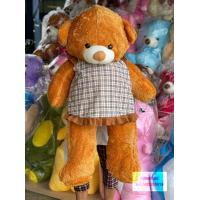 ราคา หมีใส่ชุดกางเกง ชุดกระโปรง หมีใส่เสื้อตัวใหญ่ ขนาด1 2 เมตร ตุ๊กตาไซส์ใหญ่ ขนนุ่ม ลื่น งานดี พร้อมส่ง ถ่ายจากสินค้าจริง (8780460646)