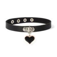 ราคา Lovely girls house โกธิค Choker สร้อยคอสำหรับผู้หญิงสาว Rivet หนังร็อคฮิปฮอปพังก์คอปลอกคอสีดำ Choker สร้อยคอปกเย็น (12178625229)