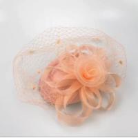 ราคา หมวกผู้ดีอังกฤษ แต่งตาข่าย ขนนก หมวกแฟชั่นหญิง (19895725060)