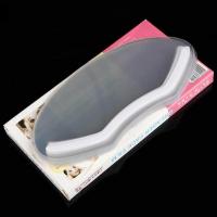ราคา 50pcs Hairdressing Haircut Face Mask Shield Cover Hair Cutting Dyeing Protector with Handle Pro Salon Hair Styling Care Tools (10351870050)