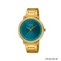 ราคา นาฬิกา Casio Standard Women นาฬิกาข้อมือผู้หญิง รุ่น LTP B115G สายแสตนเลสีทอง LTP B115G 3E LTP B115G 9E (18884932906)