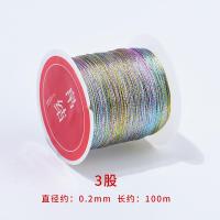 ราคา Taobao Collection เชือกถักด้ายทองและเงินเชือกถักหลากสี DIY (13829383916)