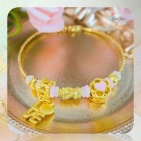 ราคา พร้อมส่ง กำไลปี่เซียะแพนโดร่าทองแท้99 99 น้ำหนัก0 1 0 2กรัม เสริมดวงโชคลาภ เงิน งาน ความรัก (17946359013)