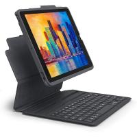 ราคา ZAGG Pro Keys Detachable Case and Wireless Keyboard for Apple iPad Pro 10 2 Multi Device Bluetooth Pairing Backlit Laptop Style Keys Apple Pencil Holder 6 6ft Drop Protection Lightweight Design iPad 1