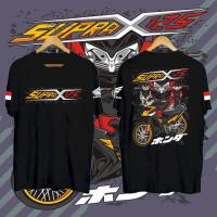 ราคา ใหม่ KAOS PRIA HONDA SUPRA X 125 สีดำ UNK เรียบง่ายสไตล์ดินเนอร์ทดสอบเงินสด 2023 (19751208324)